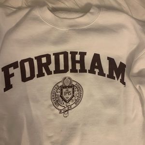 fordham university champion crewneck sweatshirt